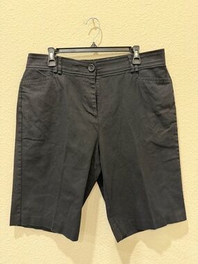 Ladies Counterparts Black Cotton shorts size 16 - Good
